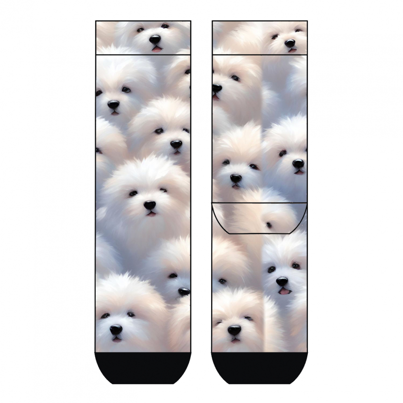 Cool 7 Print - Vollfrottee - Baumwollsocken - Runddruck Motiv: C5344